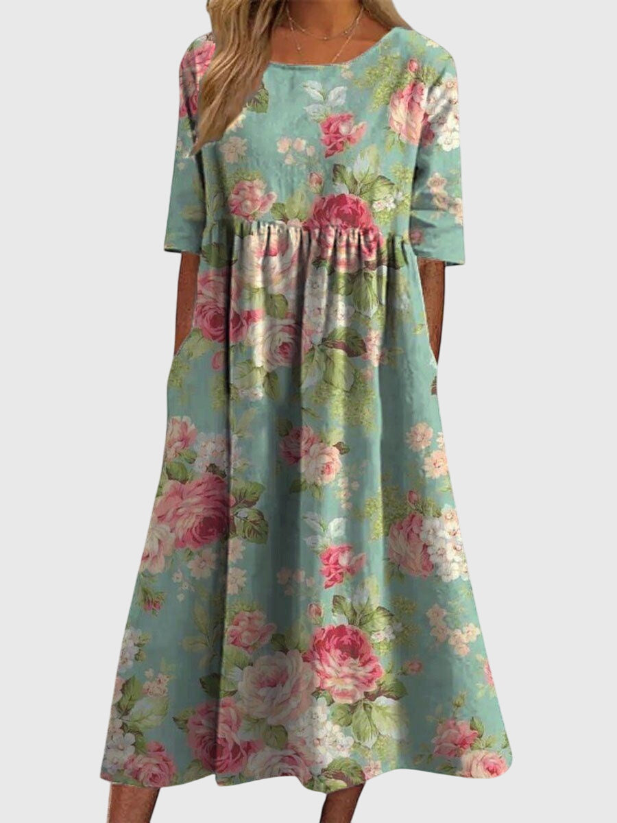 Djala™ | Flattering Dress Clara Monroe