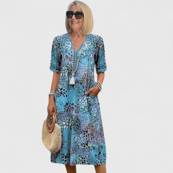 Isolde™ | Stylish Midi Dress Clara Monroe