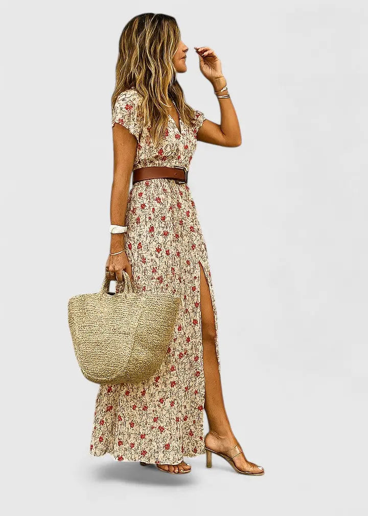Lorraine | Stylish Boho Maxi Dress Clara Monroe