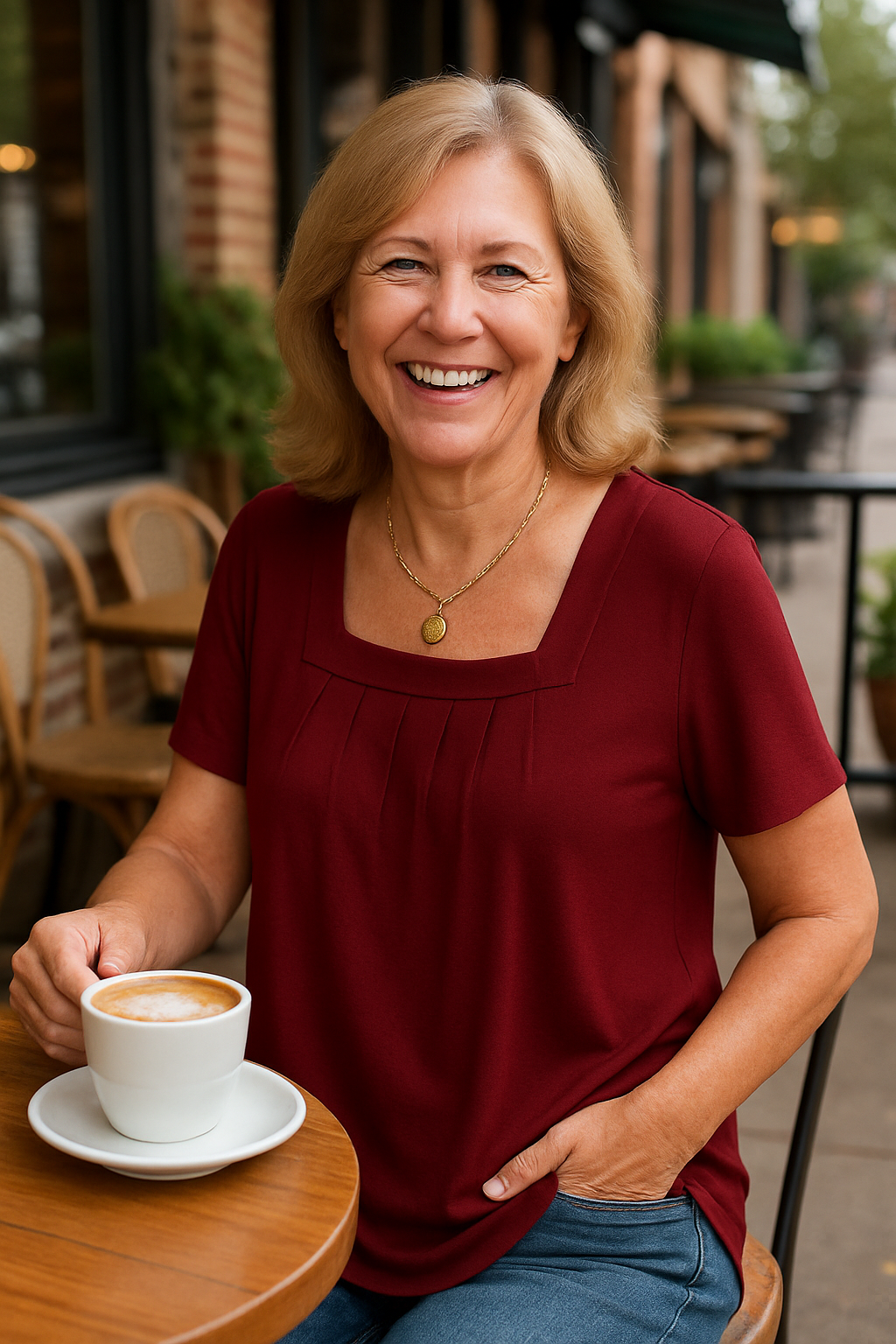 Colleen | Pleated Comfort Top - Everyday confidence (S-5XL)