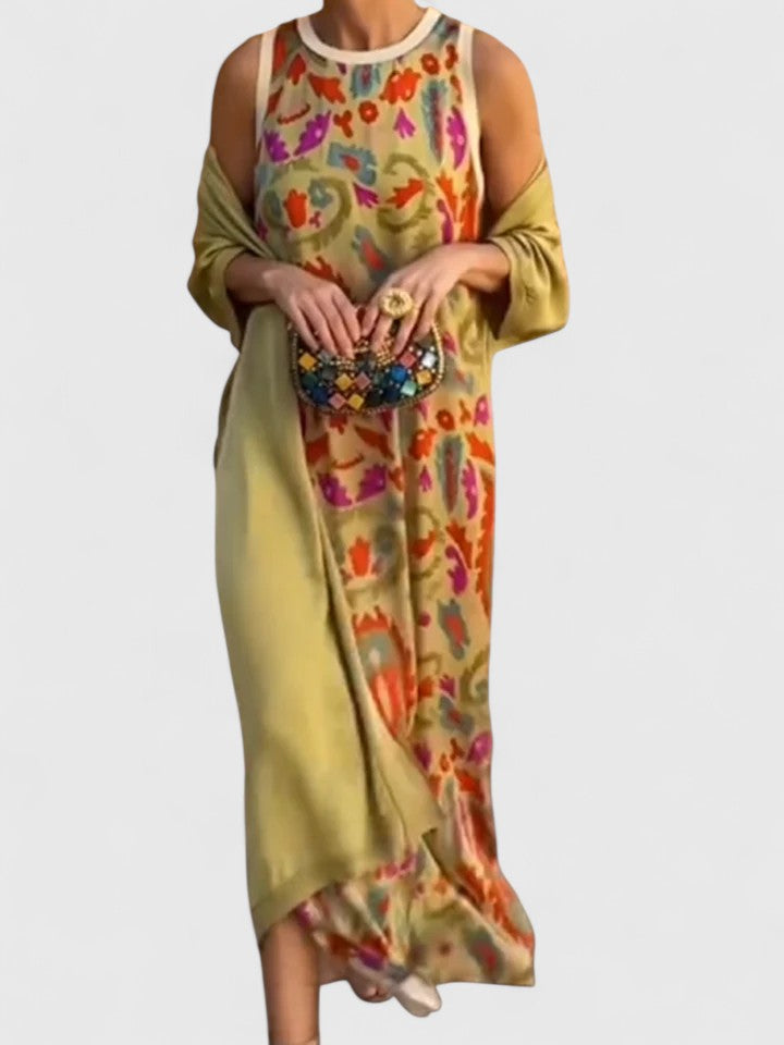 Anzhelia™ | Elegant Flow Dress Clara Monroe