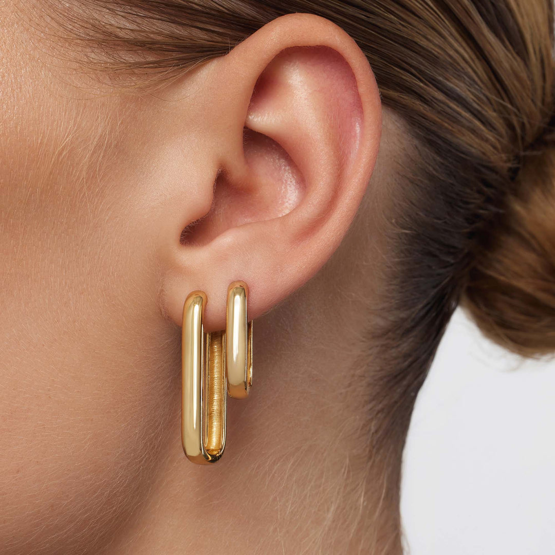 Vivarynne | Icon Hoops 18K Gold