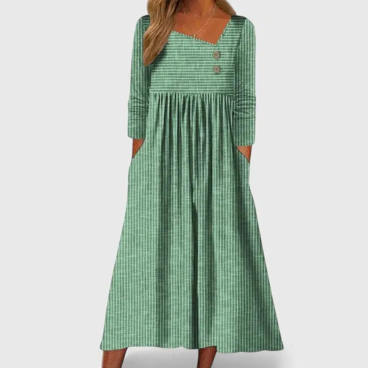 Cleomarie | Elegant Midi Dress Clara Monroe