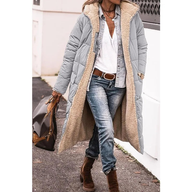 Lena Reversible Hooded Puffer Coat
