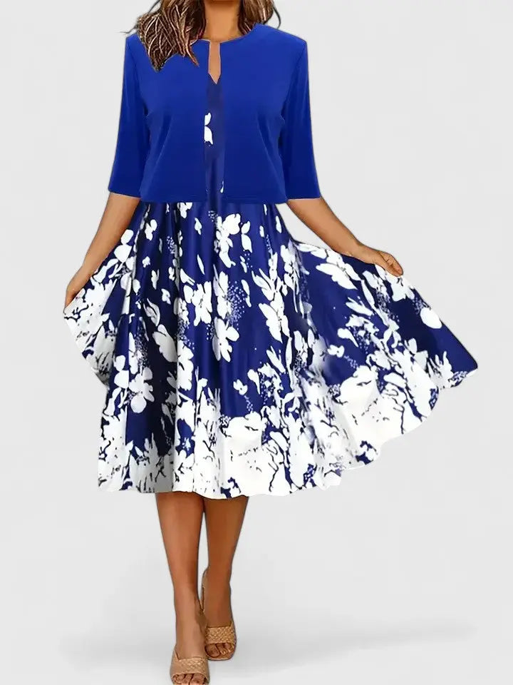 Chantal | Elegant Midi Dress Clara Monroe