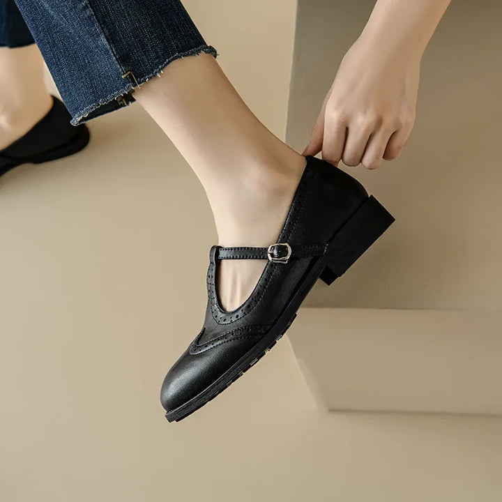 Rita | Elegant T-Strap Mary Janes