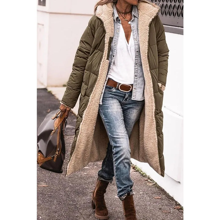 Lena Reversible Hooded Puffer Coat