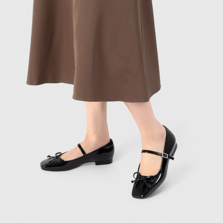 Rozalina | Orthopedic Square Toe Ballet Flats Shoes Clara Monroe