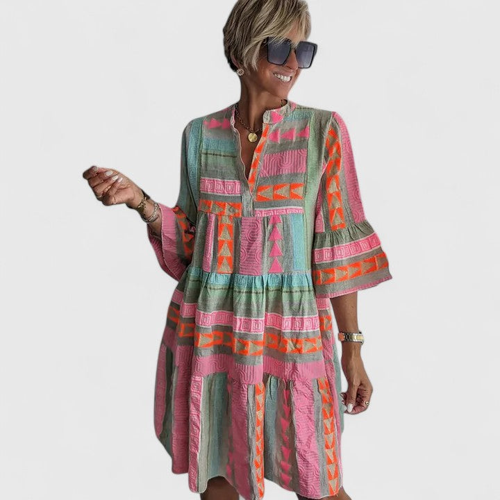 Gisara | Comfortable Boho Dress Clara Monroe