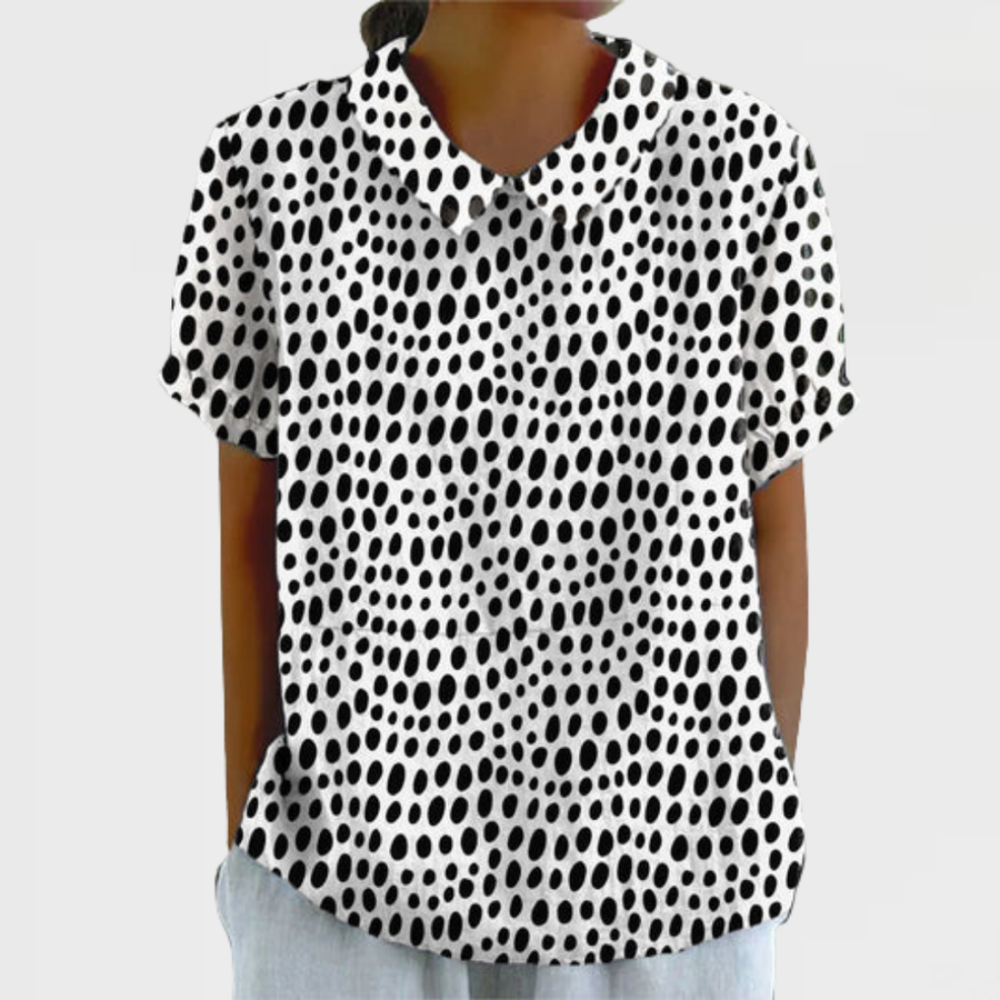 Indie | Polka Dot Print Shirt