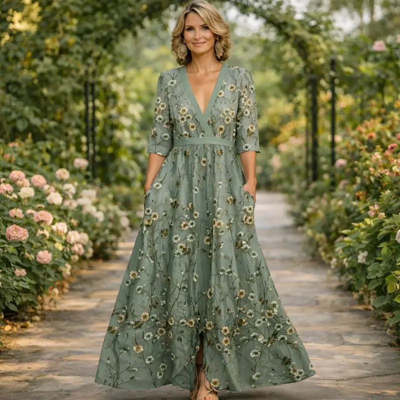 Aimee | Elegant Maxi Dress Clara Monroe