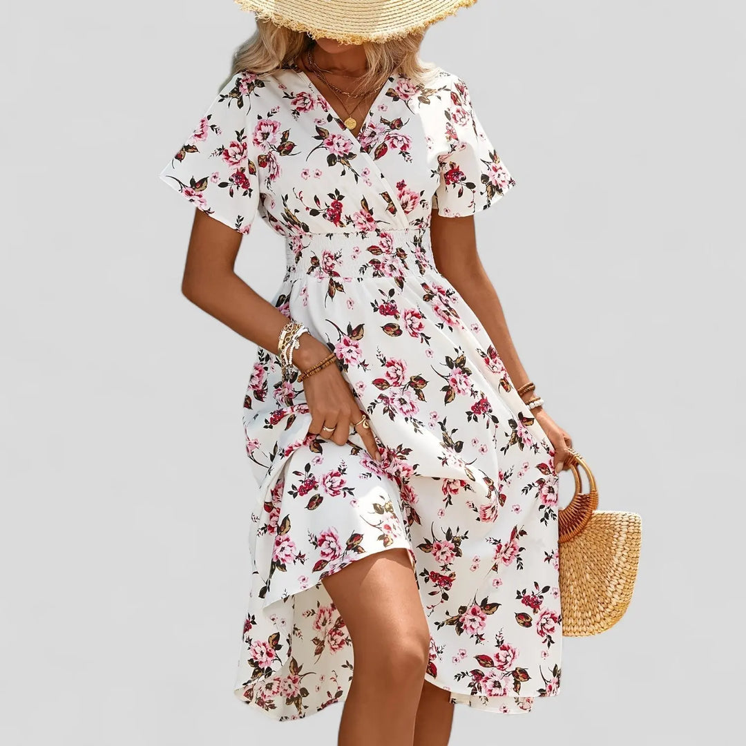 Gretalise | Comfortable Summer Midi Dress Clara Monroe