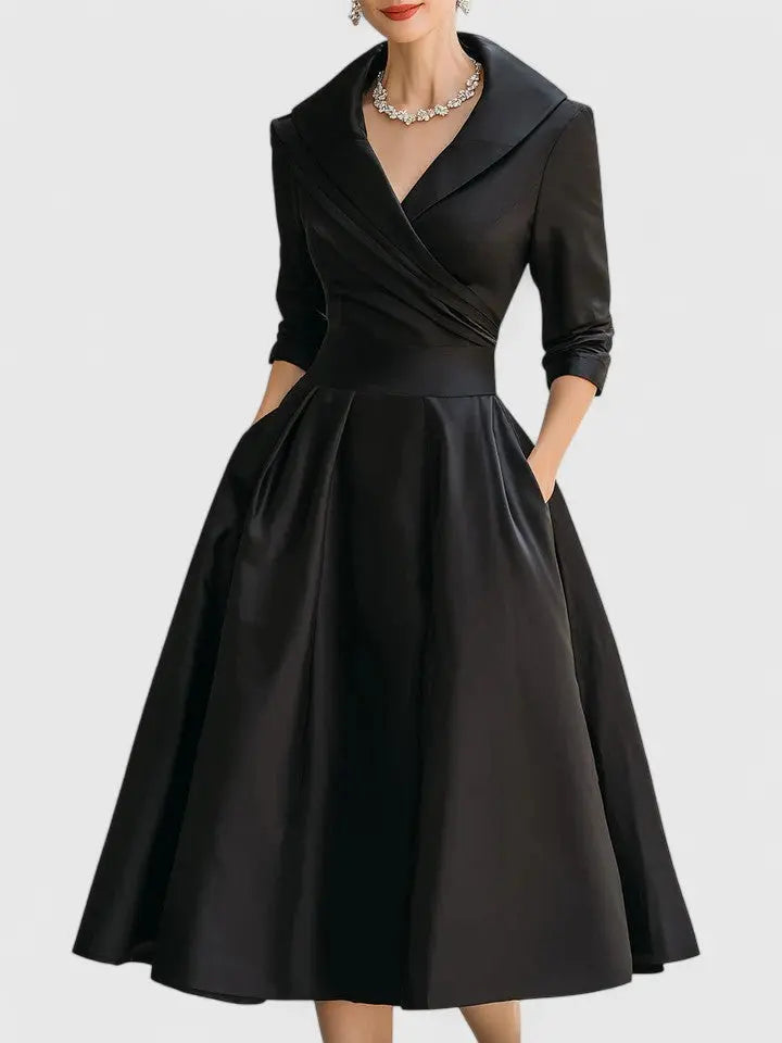 Zyrah | Elegant Midi Dress Clara Monroe