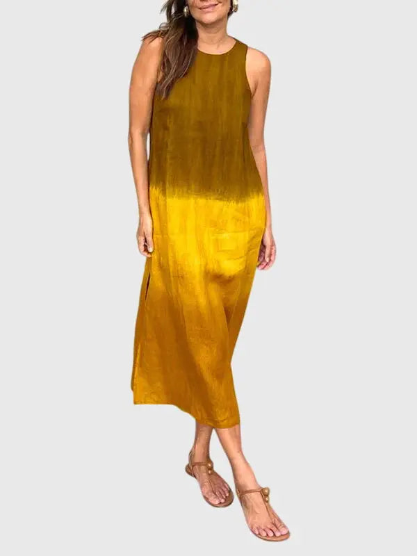 Mira™ | Stylish Print Dress Clara Monroe