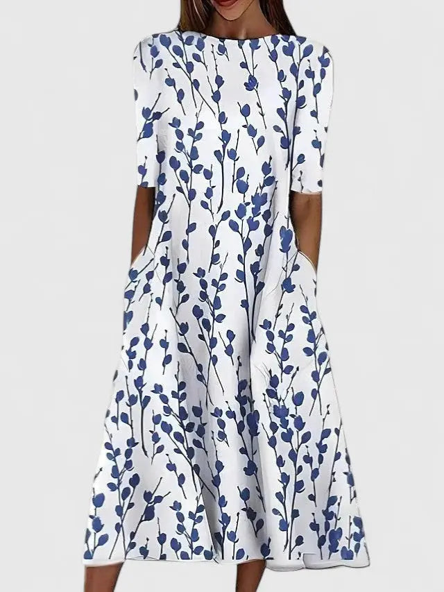 Karelieth | Sophisticated Midi Dress Clara Monroe