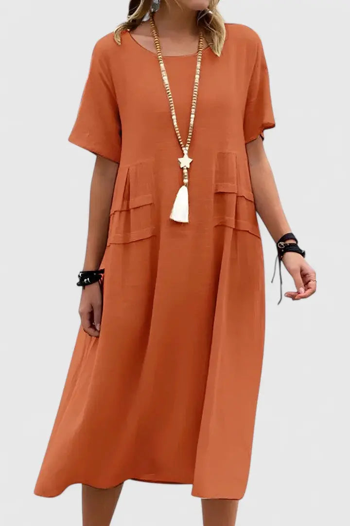 Krystina | Elegant Midi Dress Clara Monroe