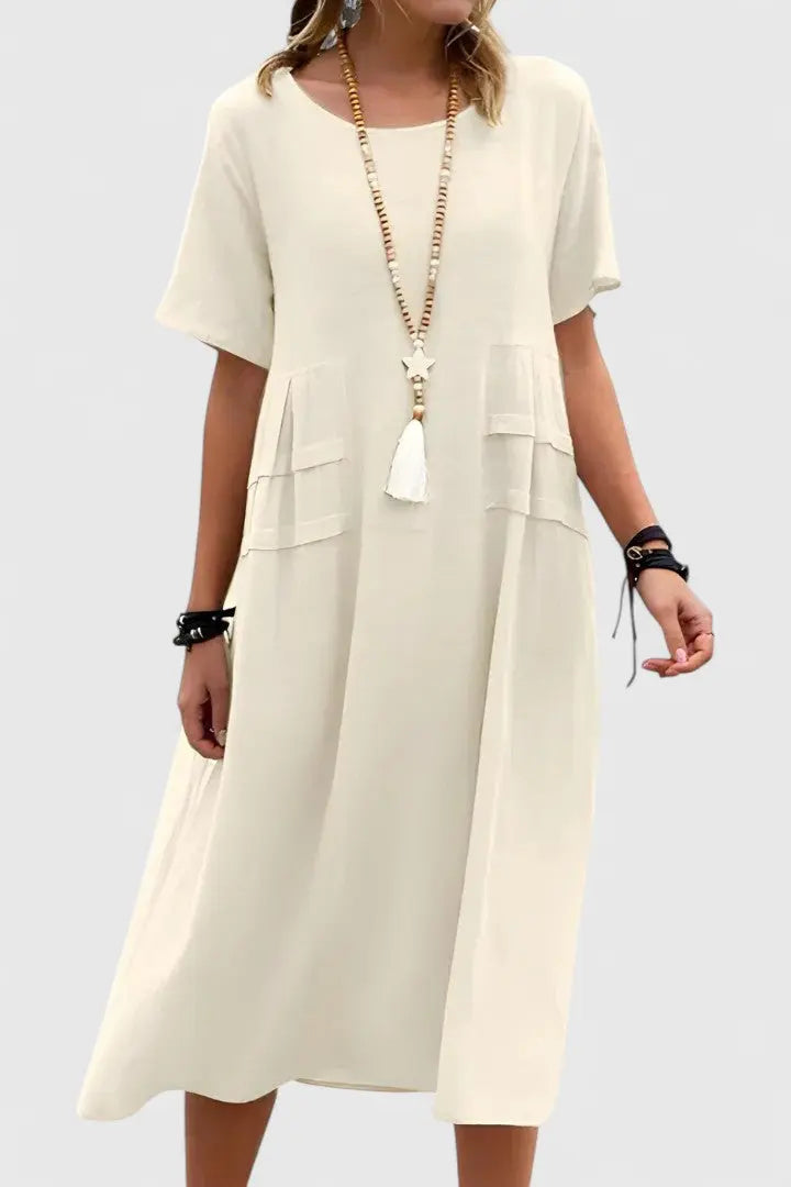 Krystina | Elegant Midi Dress Clara Monroe