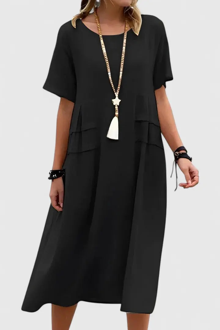 Krystina | Elegant Midi Dress Clara Monroe