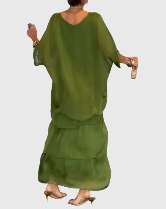 Susan™ | Long and Flowing Elegant Dress Clara Monroe