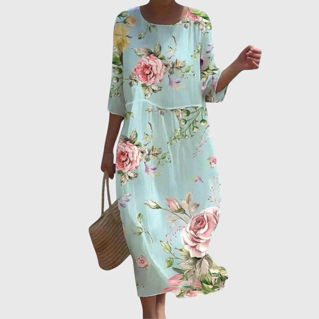 Hayley™ | Stylish Floral Maxi Dress Clara Monroe