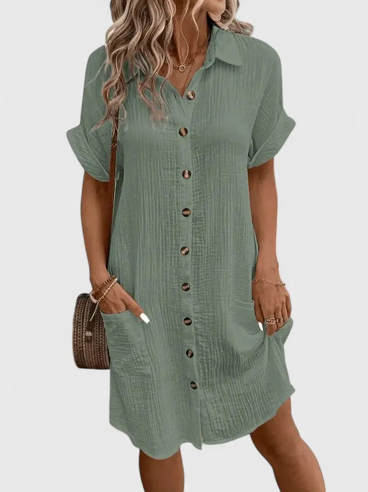 Gianelleza™ | Sophisticated Midi Dress Clara Monroe