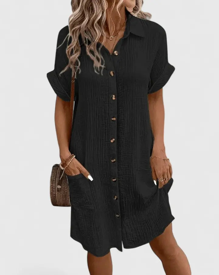 Gianelleza™ | Sophisticated Midi Dress Clara Monroe