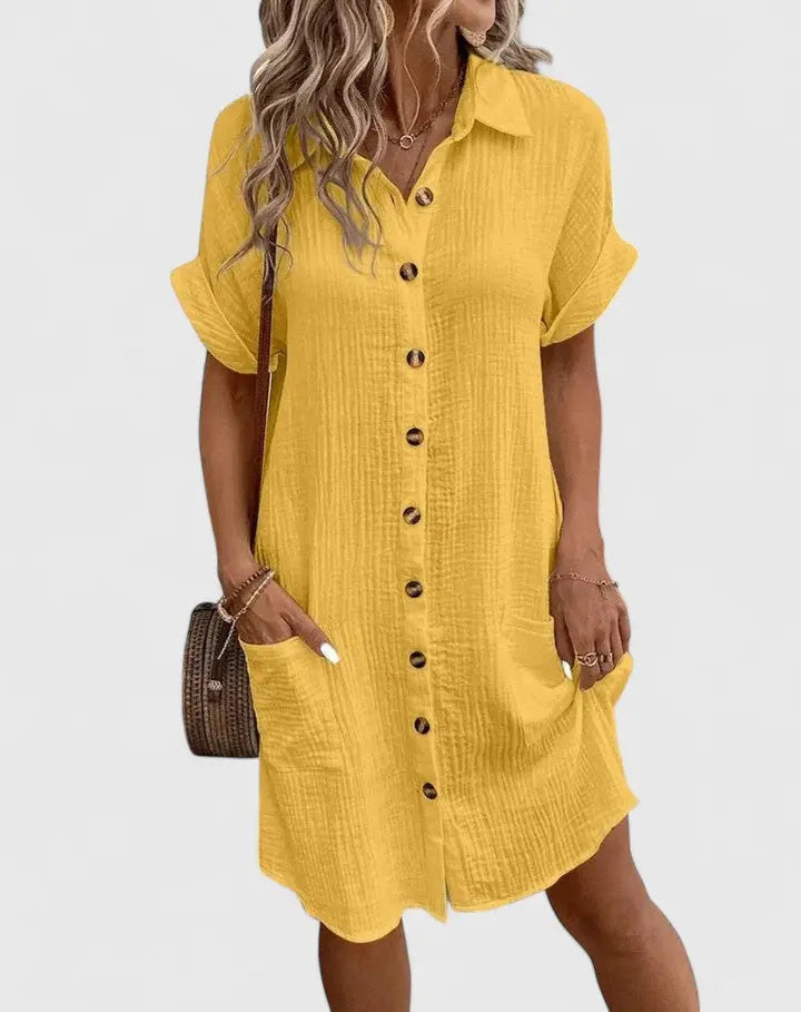 Gianelleza™ | Sophisticated Midi Dress Clara Monroe