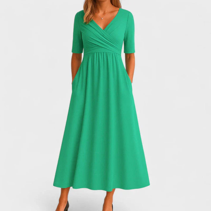 Phoebe | Elegant Midi Dress Clara Monroe