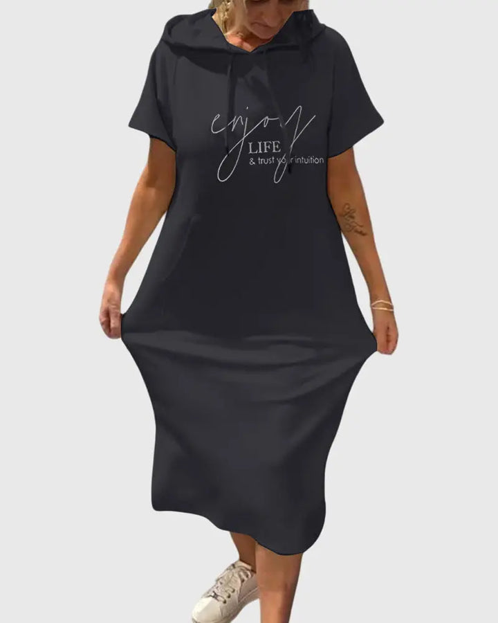 Marlowe™ | Casual Hoodie Dress Clara Monroe
