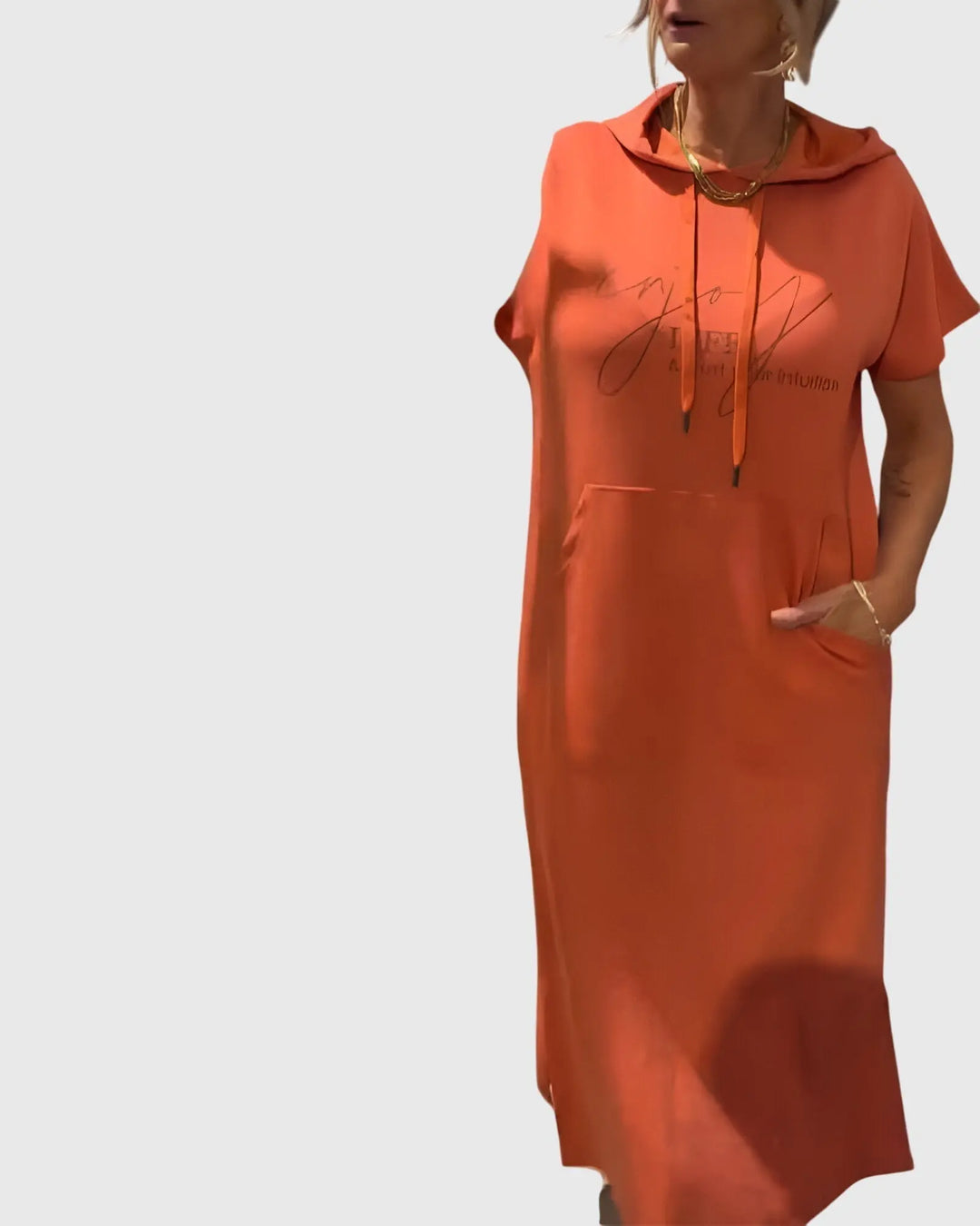 Marlowe™ | Casual Hoodie Dress Clara Monroe