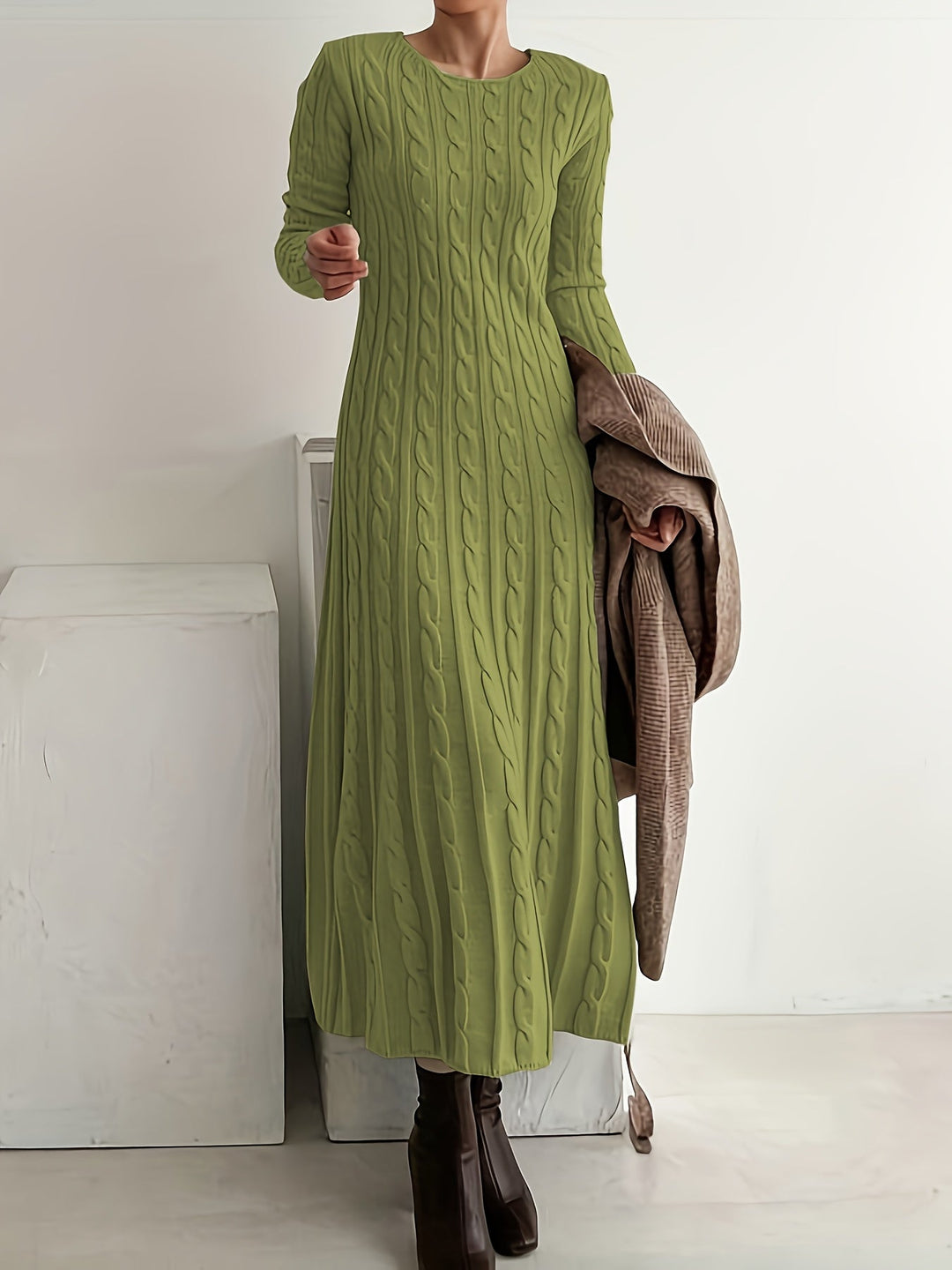 Nola™ | Elegant Knit Dress