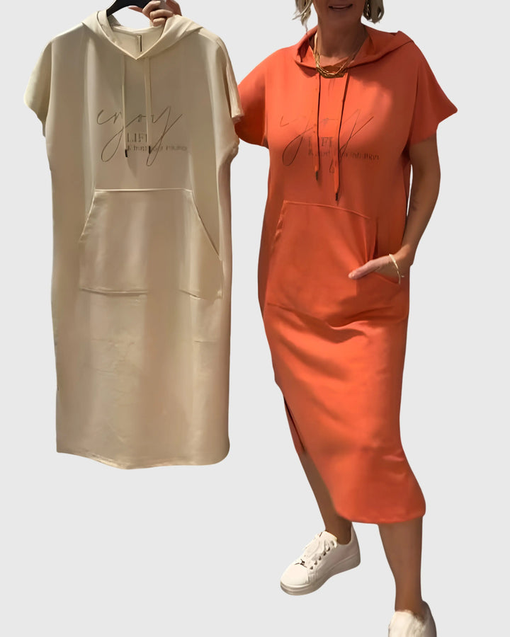 Marlowe™ | Casual Hoodie Dress Clara Monroe
