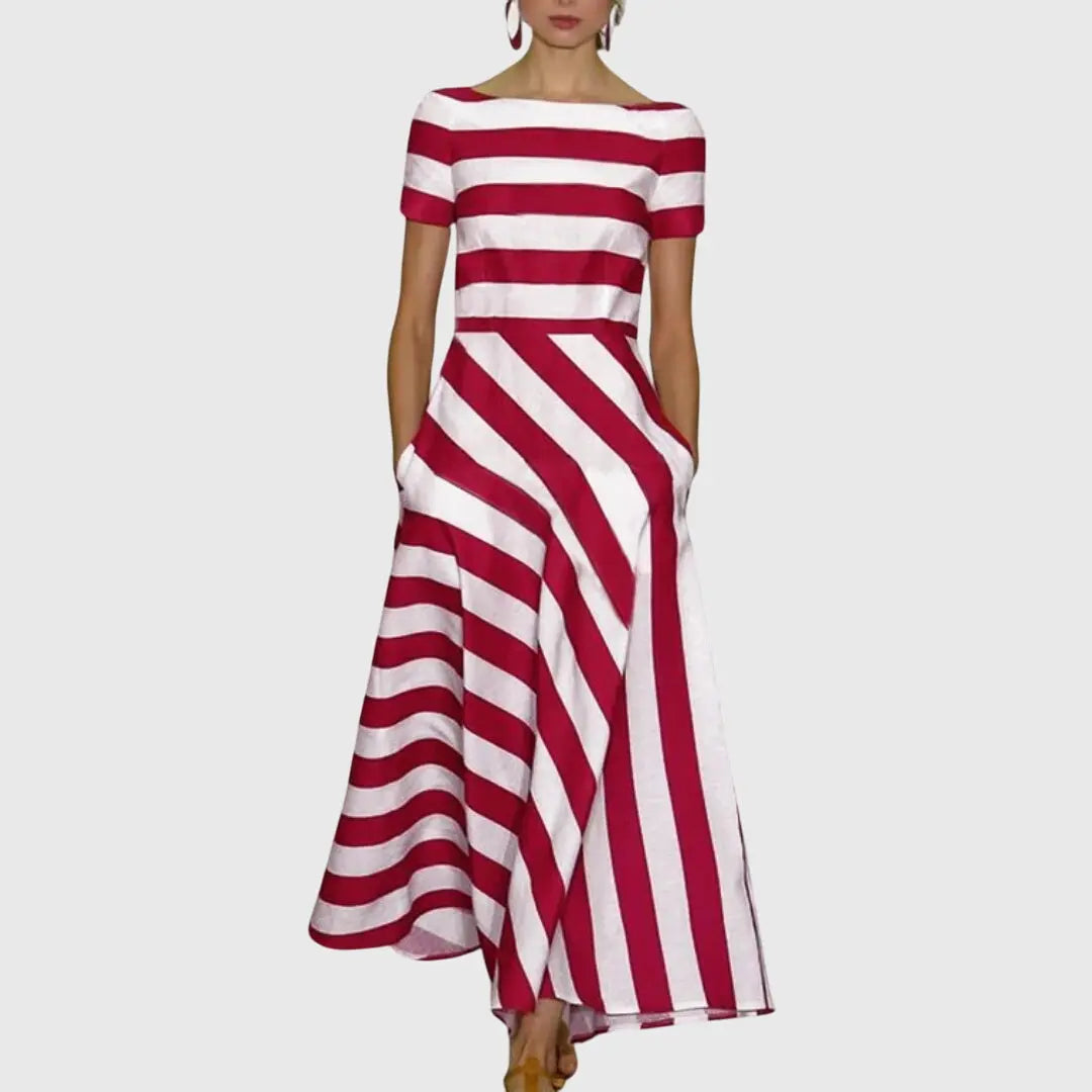 Carly™ - Striped Dress Clara Monroe
