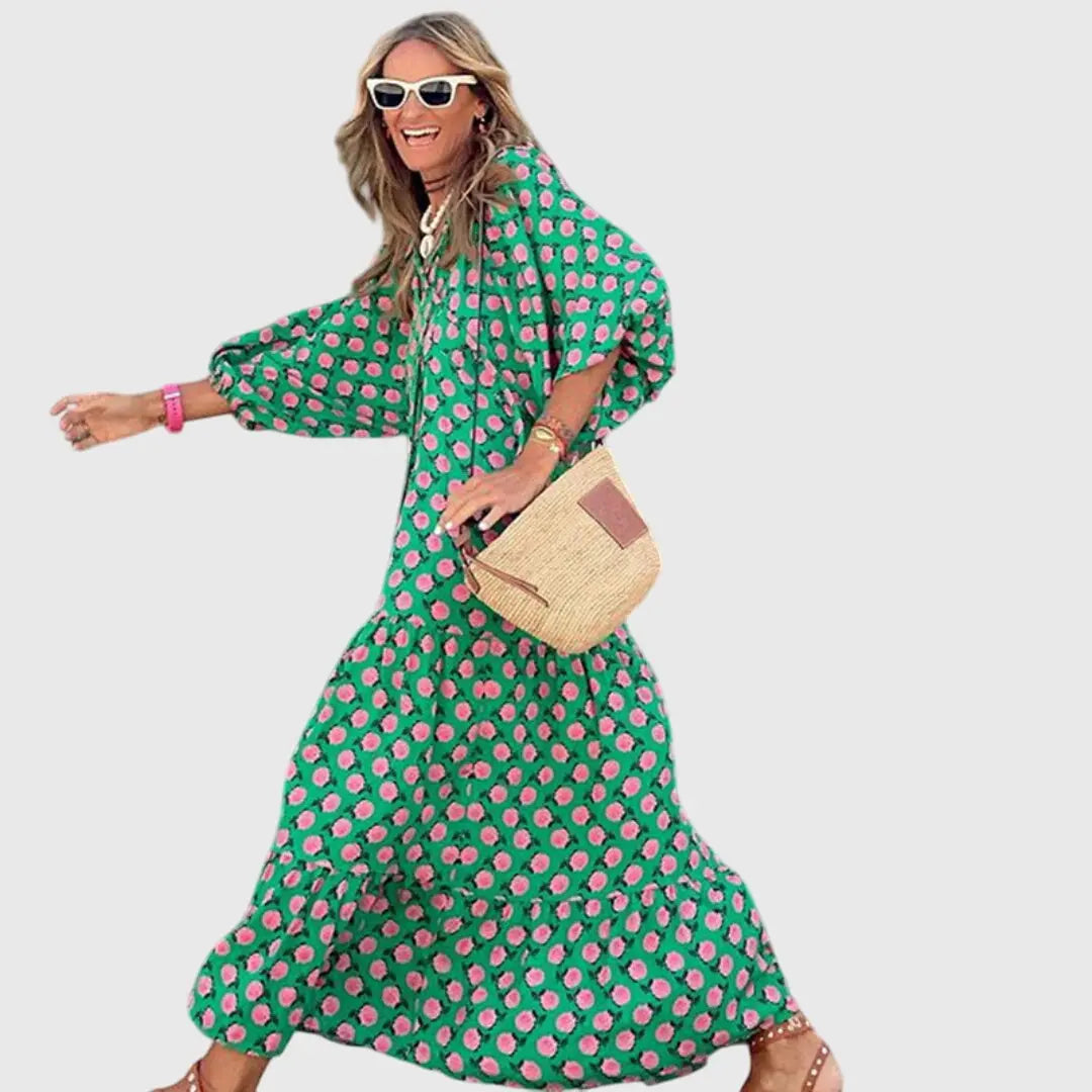 Sarah™ - Boho Maxi Dress Clara Monroe