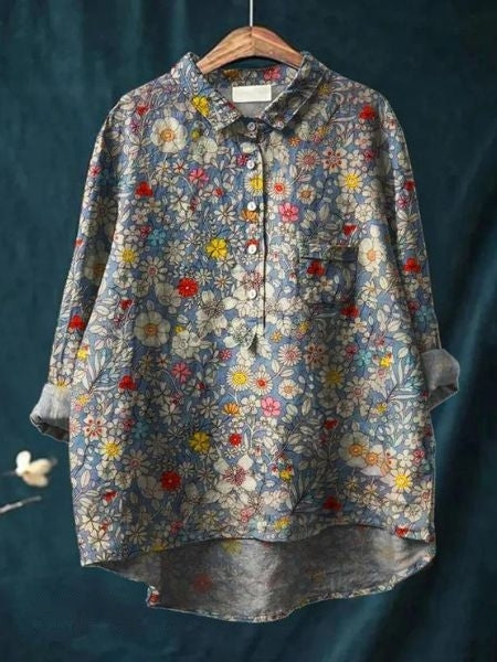 Monette™ | Floral Blouse Local Neighbours Sedona