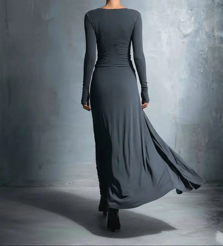 Naiara ❘ Maxi dress with side knot Clara Monroe
