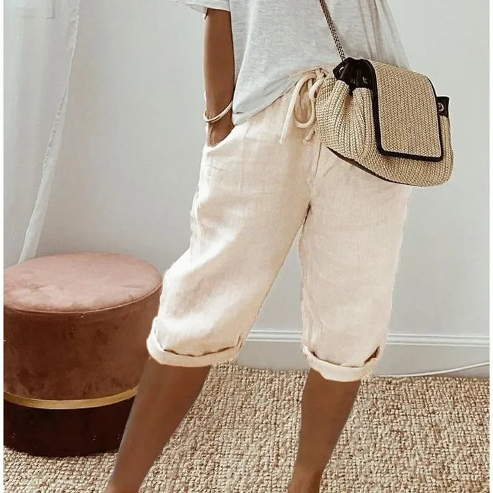 Janet | Linen Full Shorts Local Neighbours Sedona