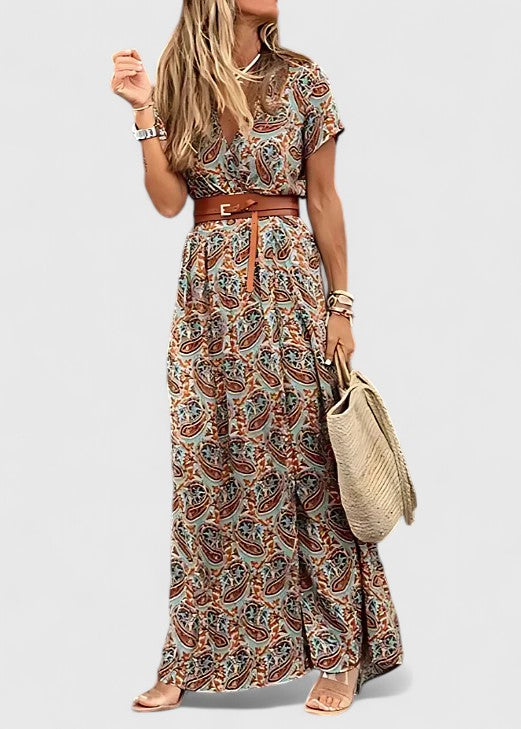 Lorraine | Stylish Boho Maxi Dress Clara Monroe