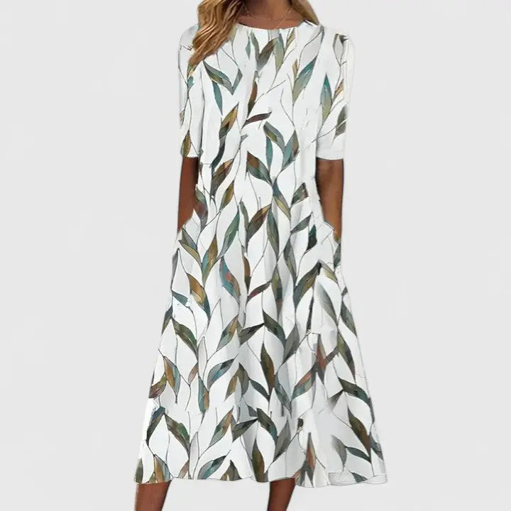 Sarah | Elegant Midi Dress Clara Monroe