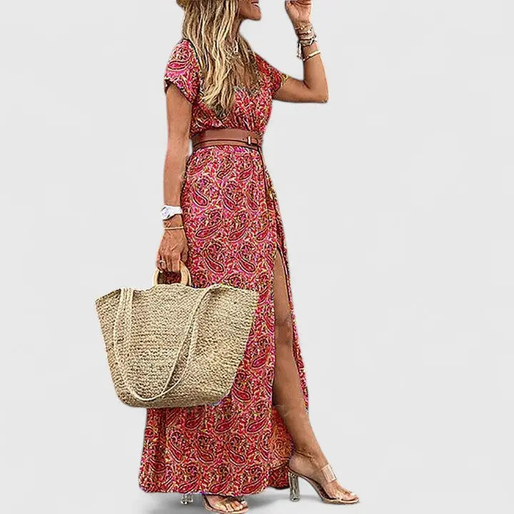 Lorraine | Stylish Boho Maxi Dress Clara Monroe