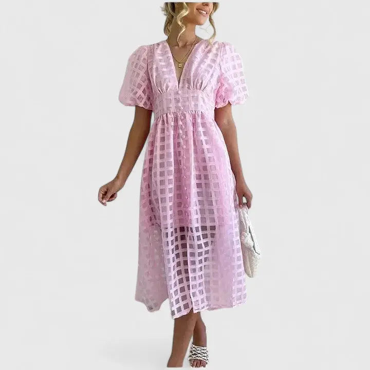 Elanqi | Elegant Midi Dress Clara Monroe