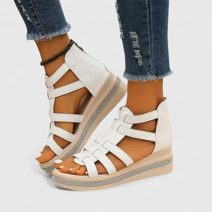 Kendall | Orthopedic Strass Sandals Clara Monroe