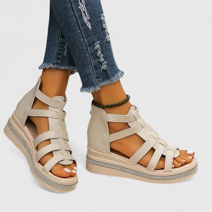 Kendall | Orthopedic Strass Sandals Clara Monroe